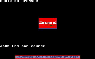 Régates atari screenshot